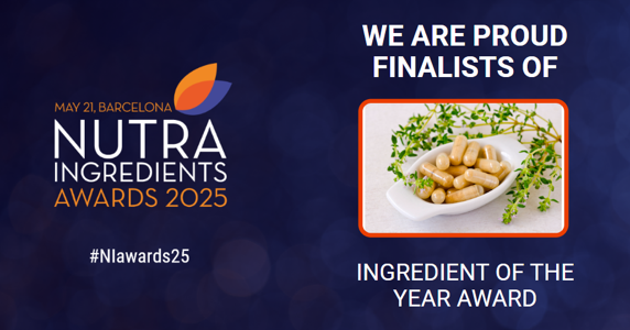 Lallemand Health Solutions named finalist for 'Ingredient of the year' award 1 site-industries-cosmetiques Promotional visual for the NutraIngredients Awards 2025, featuring Lallemand Health Solutions. Text: "We are proud to be finalists for the Ingredient of the Year Award". An oval bowl containing capsules and green herbs is shown. Event date: May 21, Barcelona. #Nlawards25.