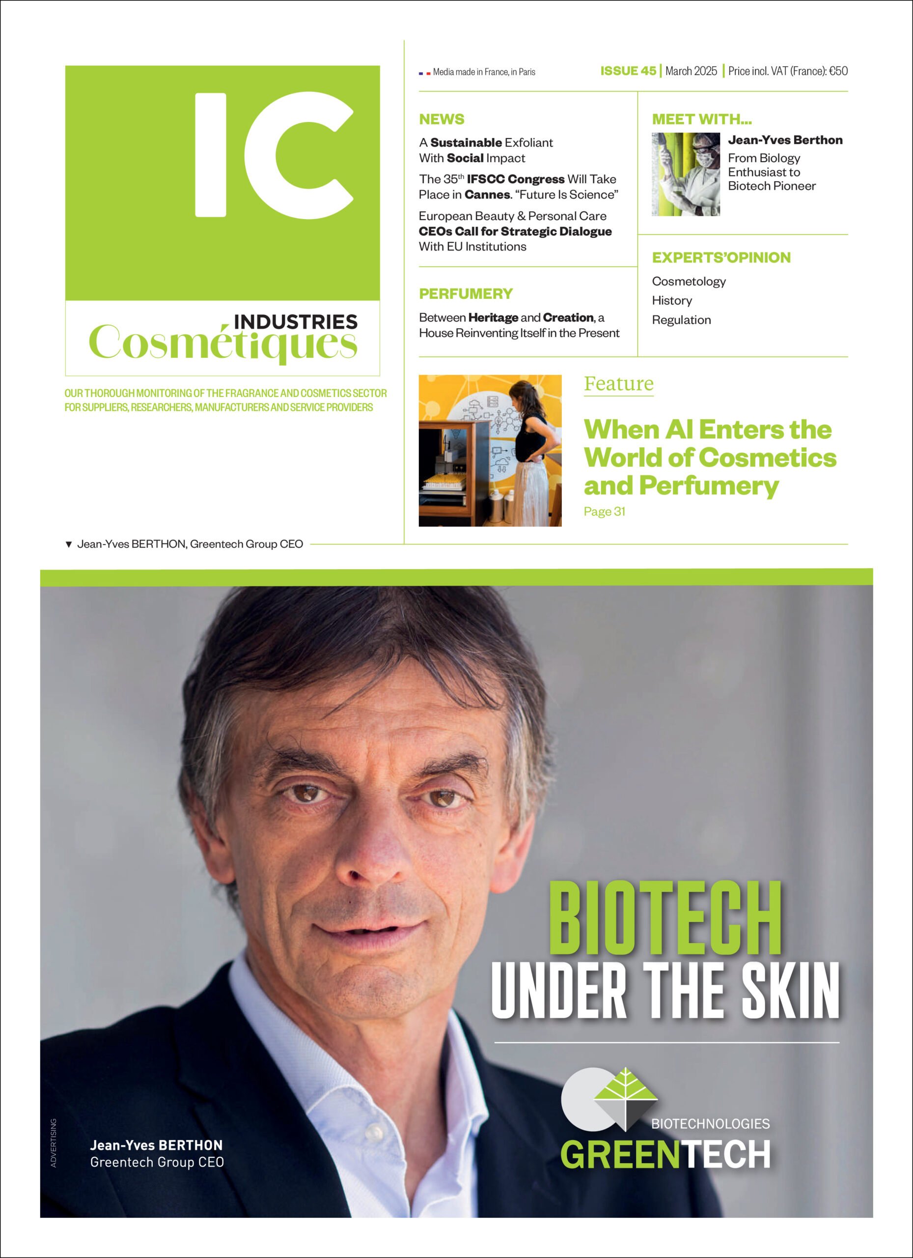 Cover Industries Cosmétiques 45